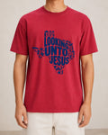 Looking Unto Jesus Texas Map T-shirt